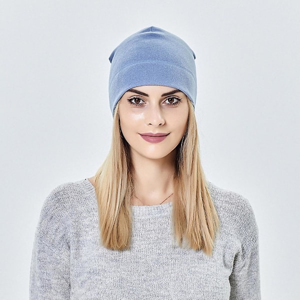 Åndbar Beanie Polar Fleece Beanie Vindtæt Beanie Sportsudstyr Mænd Udendørs Hovedbeklædning Navy blue