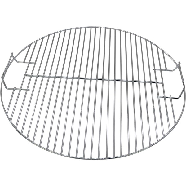 44,5 cm grillrist i rustfritt stål for kull