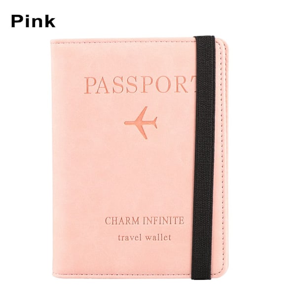 Passhållare Passväska Korthållare ROSA pink