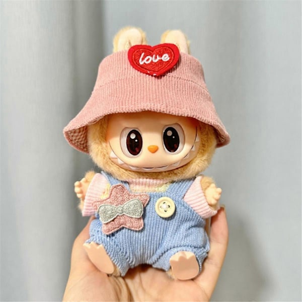 Labubu V2 Tøjserie Labubu Sød Dukke Tøj Legetøjs Ornament Kun Labubu Tøj Sød Dukke Legetøj (N