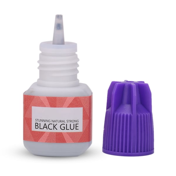 5 ml Ögonfransförlängningslim Snabbtorkande Ögonfransar Ympningslim Övningsförlängningslim