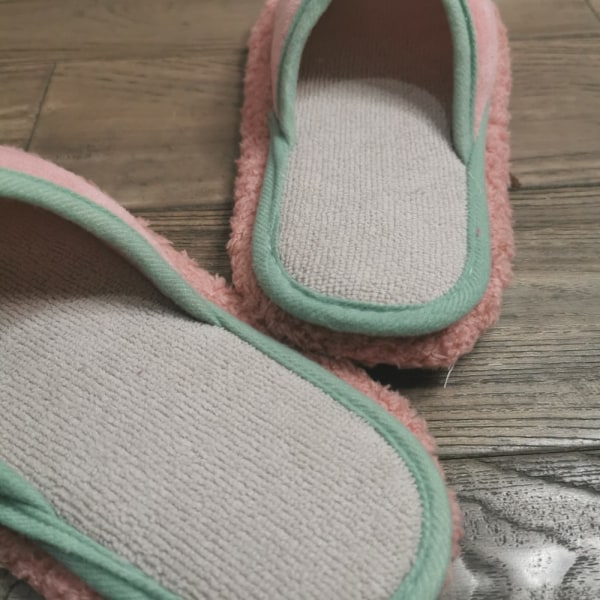 Mikrofiber Mopp Slippers Mopping Sko ROSA M rosa pink M