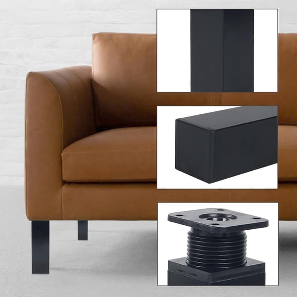 stykker - Møbelben - 10 cm - Justerbare møbelfødder - Justerbare bordben - sofaben