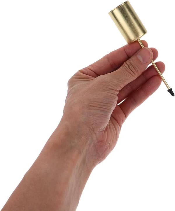 pieces - Lysestake - lysestake - lysestake - Lysestaker til julekrans - metall lysestake - 2,5*2,5*11 cm
