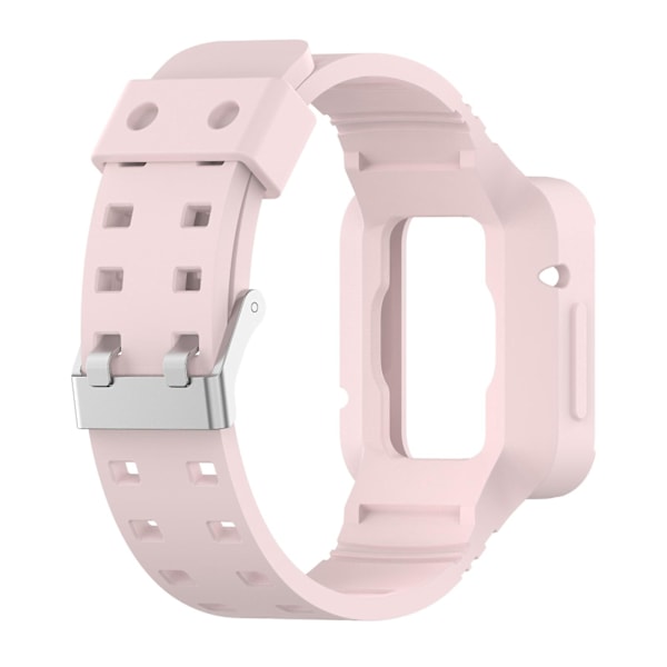 Silikoniranneke Sopii MI-watch lite/lite 2 Kellolle Pehmeä Ranneke Pink