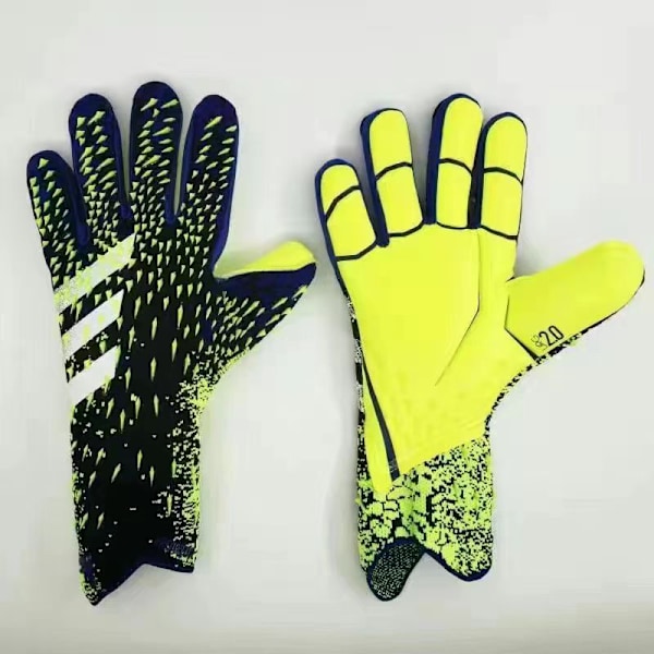 Ny ankomst Falkfodbold professionelle voksne børn latex fingerbeskyttelse slidstærk fortykkede målmandshandsker dørhandsker 13 13 9#