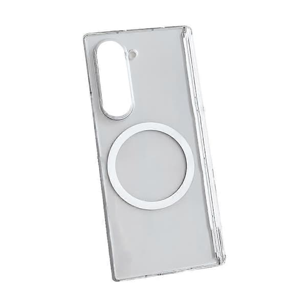 Samsung Fold7 Magnetic Case - Slim Protective Cover, Shockproof Armor with Easy G Tempered transparent