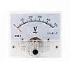 Analog Voltmeter Panel Volt Meter Mätare Spänningstestare för Kretstestning 0-500V