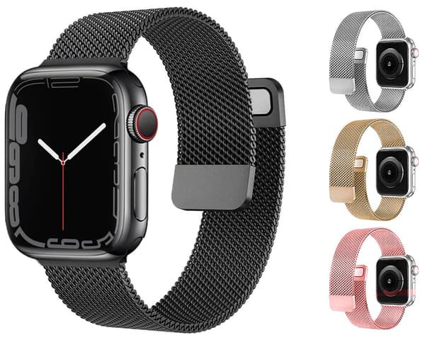 Armband för Apple Watch - Loop Silver 42/44/45mm -_jar Silver 42/44/45mm - Silver