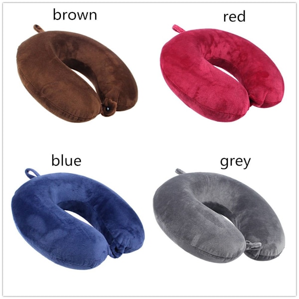 Reisepute Memory Foam RØD red