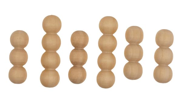 2-pakkaus - Puupalapeli - Palapeli - Aivopeli / Aivojumppa_jar Beige beige