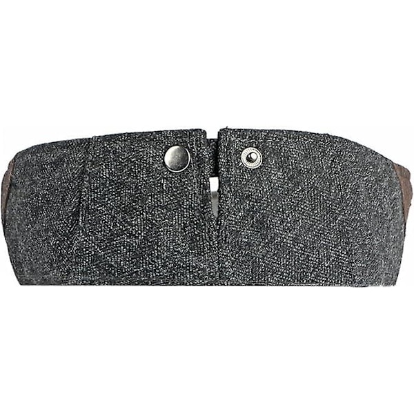 Flat cap herre basker caps høst vinter, toppad cap Cabbie Hunter hatt (Kaffee)