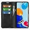 Retro-skin magnetisk læder telefoncover til Xiaomi Redmi Note 11 4G / Note 11S - Sort