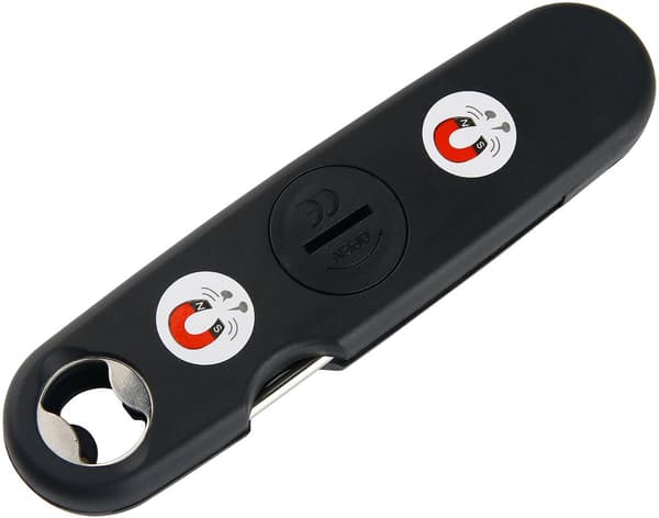 Digitalt kødtermometer, øjeblikkelig aflæsning vandtæt madtermometer med baggrundsbelyst LCD, til køkkenmadlavning, sort, 16,5 x 4,2 x 2 cm