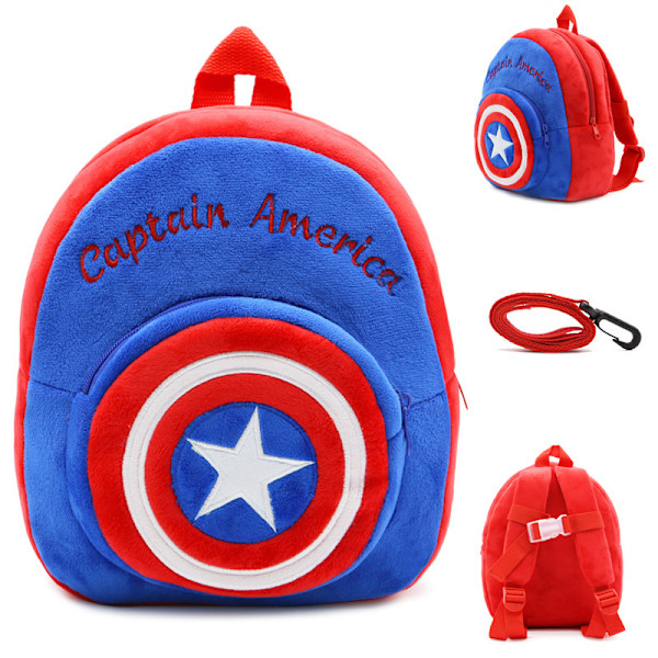 Myk ryggsekk for barnehage Superman D005 6