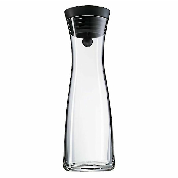 Vannkaraffel 1,8 l Borosilikatglassflaske Grunnleggende vippbart lokk