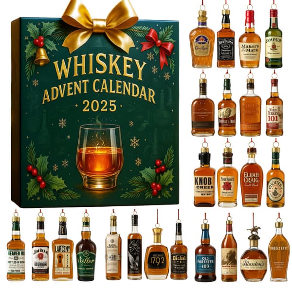 2025 Öl Julkalender Julviskikalenteri Whiskey_jar Whiskey 3D