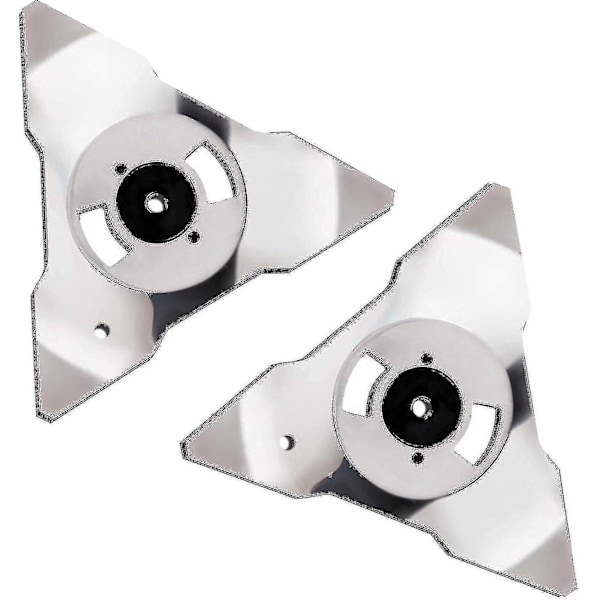 2-pakning Erstatningsblad for Robomow robotgressklippere RS TS MS RC TC MC modeller rustfritt stål - ZCL1867