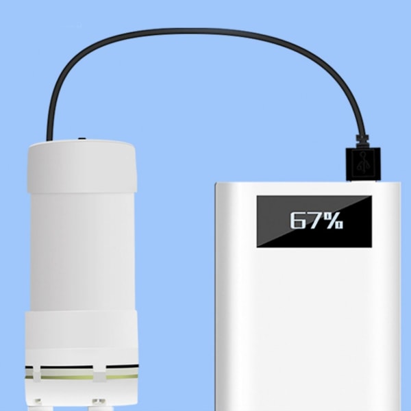 5V2A USB mini vannpumpe med slange 4L/min Selvsugende pumpe USB-strømforsyning Høy effektivitet vannpumpe 5 meter 5 meters 0.35