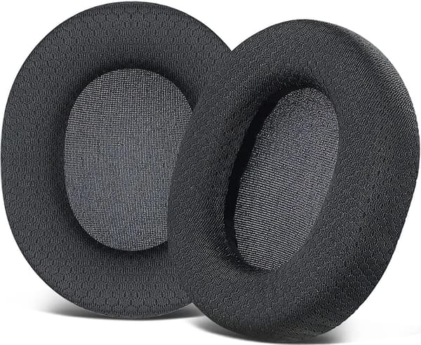 Øreputer for SteelSeries Arctis 3/5/7/9/9X/Pro 1 par [BR]_jar Black
