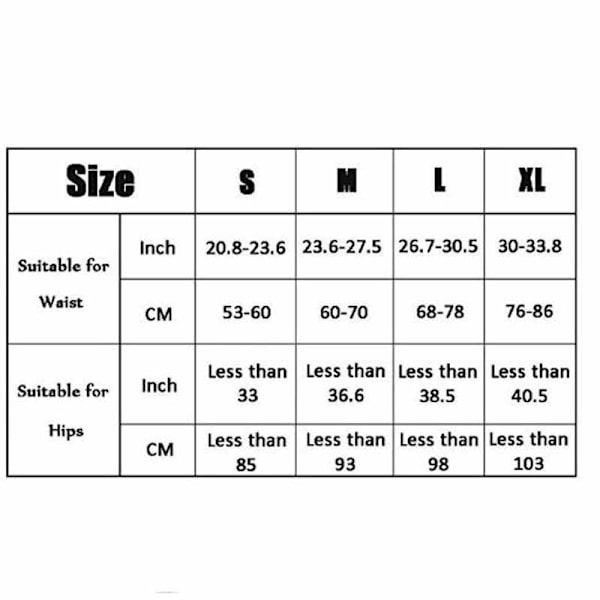 Silikone Pad Enhancer Fake Ass Trusser Hip Butt Lifter - Sort M Black