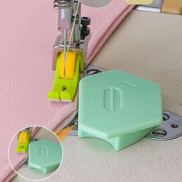 3 stycken - 6,7*4*1 cm - Magnetisk sömguide för symaskin - Multifunktionell polygonal sömguide - med skala
