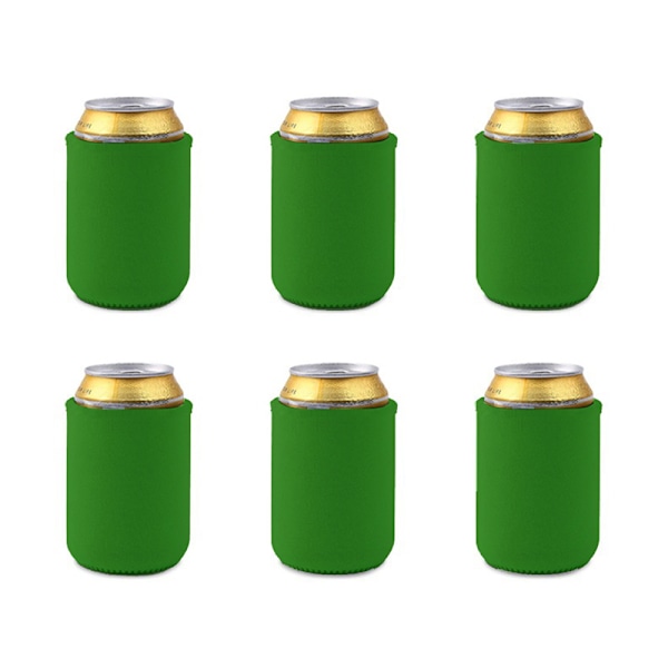 Ölkylare/Ärmar Mjuka Isolerade Återanvändbara Hållare Green