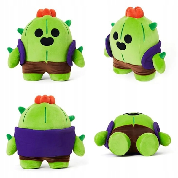 Line Friends Supercell Brawl Stars Hero Spike Blød plyslegetøj 25CM 1