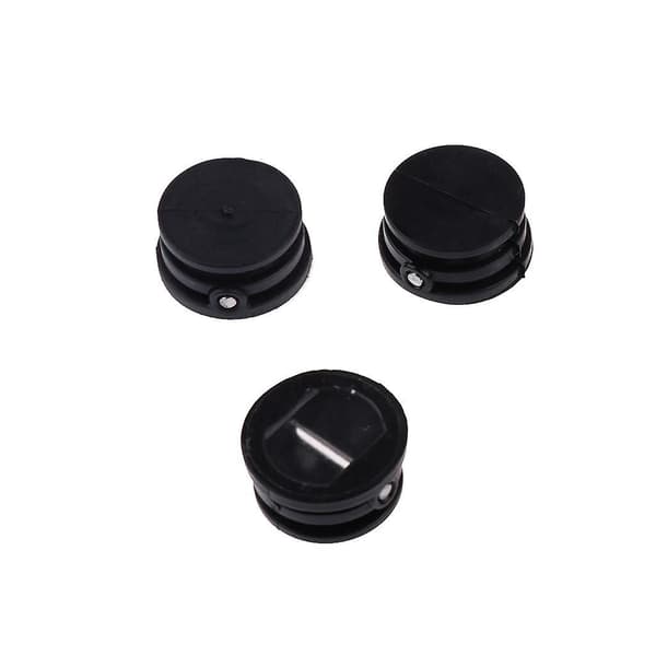 5 styk surf leash plug surfbræt longboard leash kopling plug 25mm hvid [BR] Black_jar Black 25mm