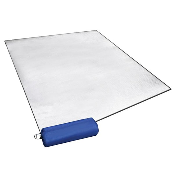 Aluminiumskum Campingmatte Isolasjonsmatte Isolerende Filt Sammenleggbar Teltmatte Gulvmatte Termomatte Matte Laget av Aluminiumfolie
