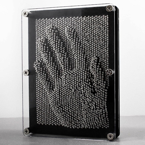 3D Nagelbräda Pinart Bräda Pinpressions Skulptur Retro Leksak Med Metallspikar 20 X 15 Cm Pxcl