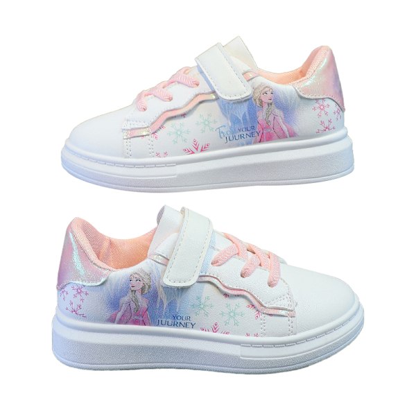 Flickors Elsa Frozen Prinsesse Casual Sport Sko pink pink 36