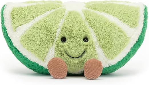 Morsom limefarget skive - H: 18 cm x L: 25 cm