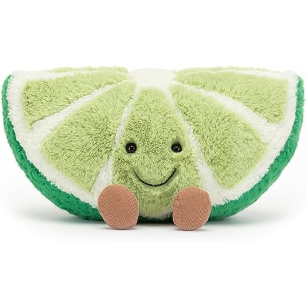 Ny produktkampanje! Høykvalitets Jellycat morsom lime disc - H: 18 cm x L: 25 cm