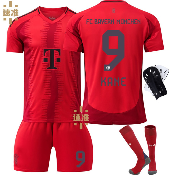 2425 Bayern Hemmatröja #9 Set XS Size 9 + Socks + Protectors
