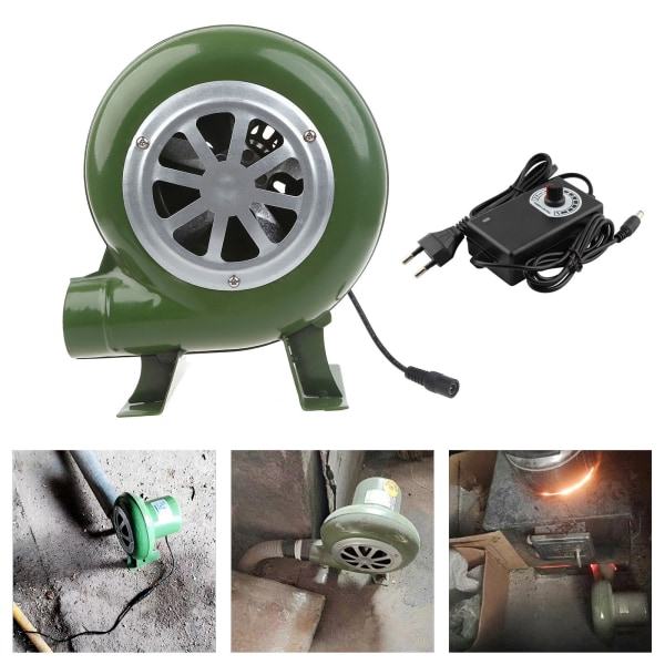 Bærbar BBQ-vifte Luftvifte for Grill Piknik Camping Matlaging Eld DC3-12V 80W
