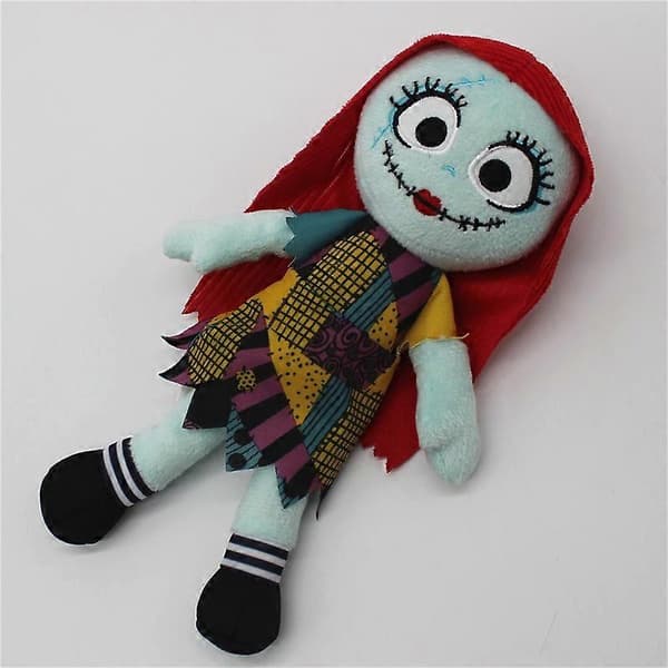 Tim Burtons Nightmare Before Christmas Plyslegetøj Sæt - Sally, Jack & Zero Dog (BR)_jar 30cm