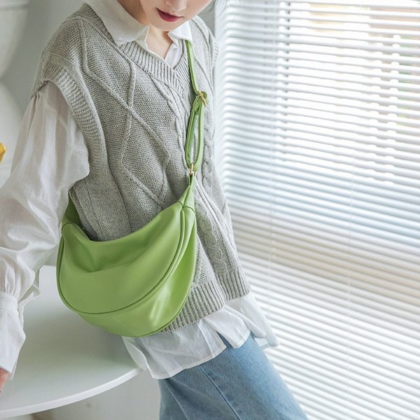 Dumpling Bag Axel Messenger Bag VIT white