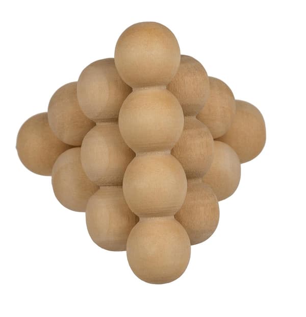 2-pack - Träpussel - Pussel - Tankespel / Hjärngympa_jar Beige beige