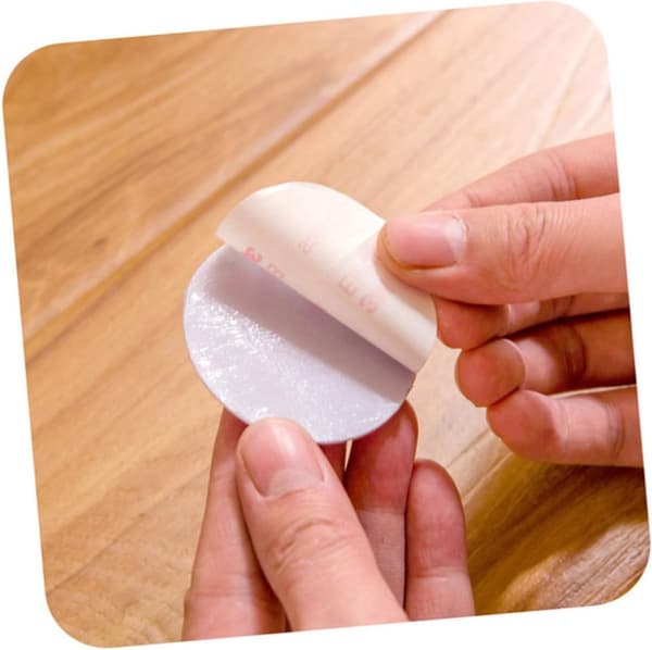 Dørstoppere - 4 stk - Dørhåndtak Buffere - Støtfangerhetter - Selvklebende - Silikon - 5cm Dia