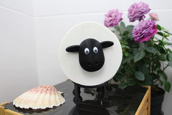 Lammas WC-paperiteline - WC-paperi Deco Black - WC-rulla_jarx