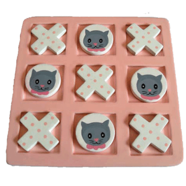 Luffarschack i tre - Katt