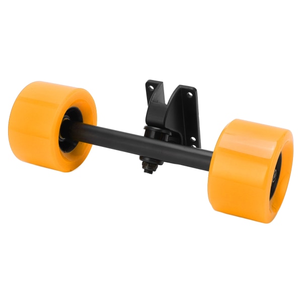 Skateboardtruck och hjul 82A Hårdhet Hög noggrannhet Stabil skateboardtillbehör för elektriska skateboards Orange