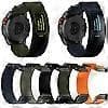 22mm nailoninen ranneke Garmin Forerunner 965:lle, oranssi