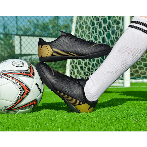 Fotballsko for menn og kvinner innendørs og utendørs for store gutter AG/FG Black-1 Black-1 37