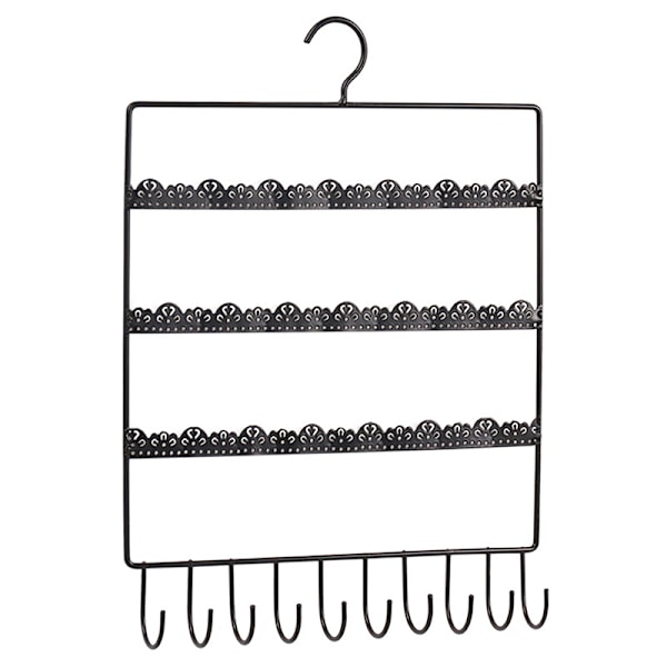 Väggmonterad Smyckesorganisatör Hängande Hållare Halsband Display one size