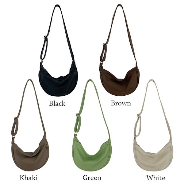 Dumpling Bag Axel Messenger Bag VIT white