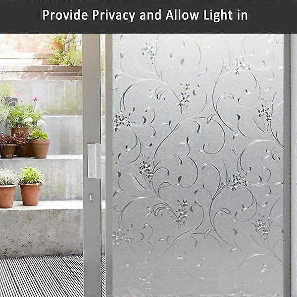 Window Film Self-Adhesive Window 30x200cm Electrostatic Prot