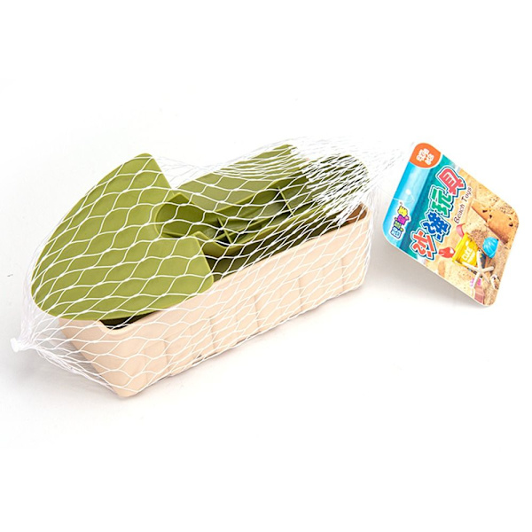 3 stk. Strandleker Sett Gravesand Kit Skrape Spade