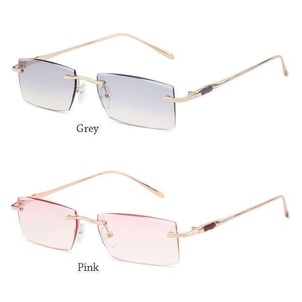Anti-blått lys Lesebriller Firkantede Briller ROSA STYRKE Rosa Pink Strength 300